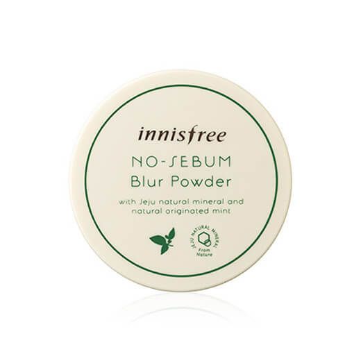 Матирующая рассыпчатая пудра Innisfree No Sebum Blur Powder