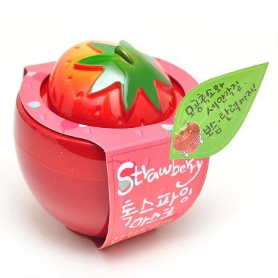 Клубничная маска для проблемной кожи Baviphat Strawberry Detoxifying Mask