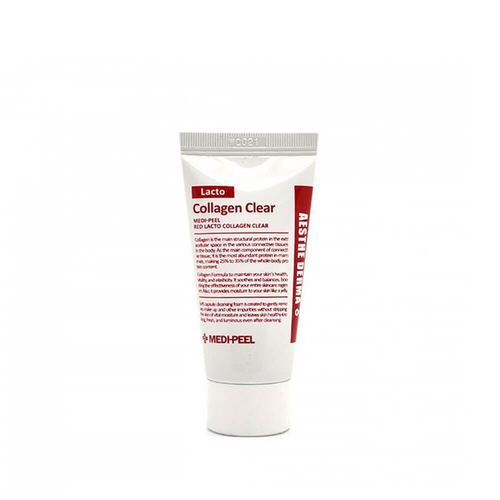 Смягчающая пенка для умывания с коллагеном MEDI-PEEL Aesthe Derma Lacto Collagen Clear