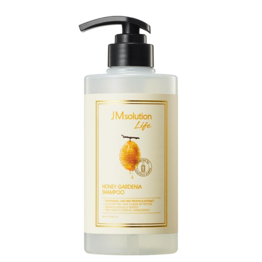 Питательный шампунь для волос с пептидами JMSolution Shampoo Honey Gardenia Life